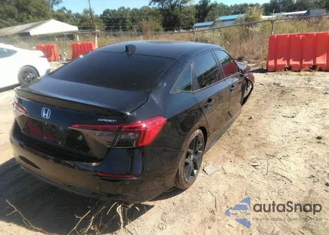 2024 Honda Civic Sport from USA, damaged, VIN 2HGFE2F58RH504039